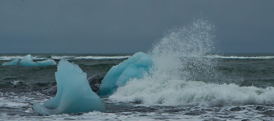Eisberge, Island
